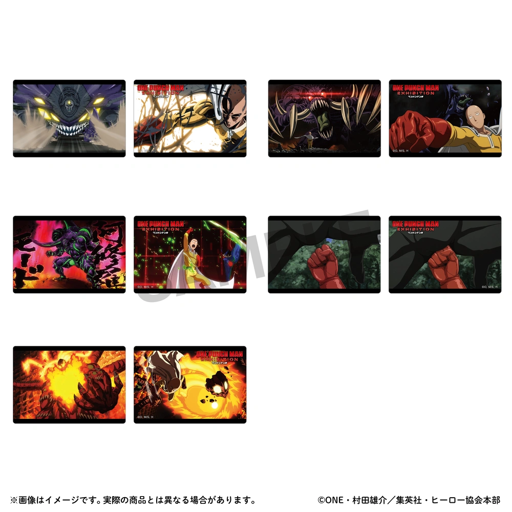 トレーディングワンパンレンチキュラーカード（5種・ランダム）